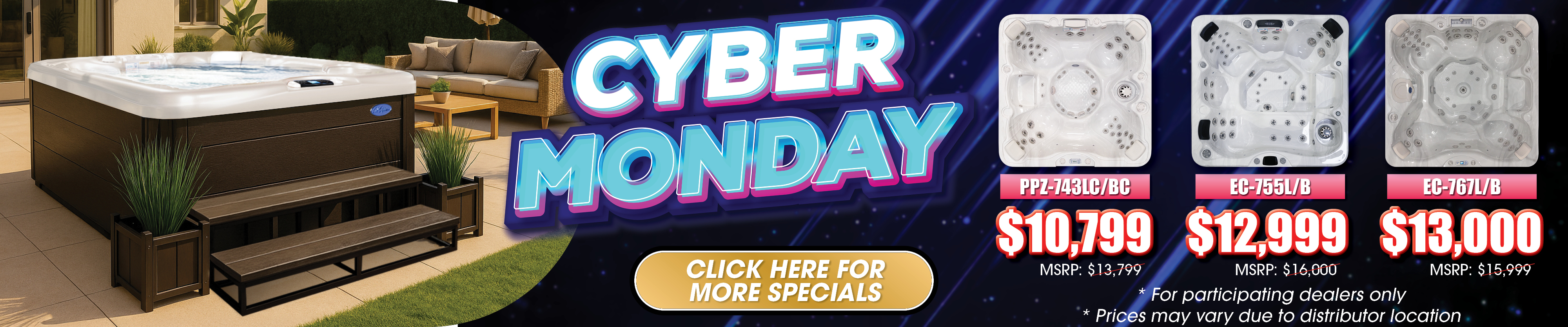 Calspas hot tub being used in a family setting - Plainfield