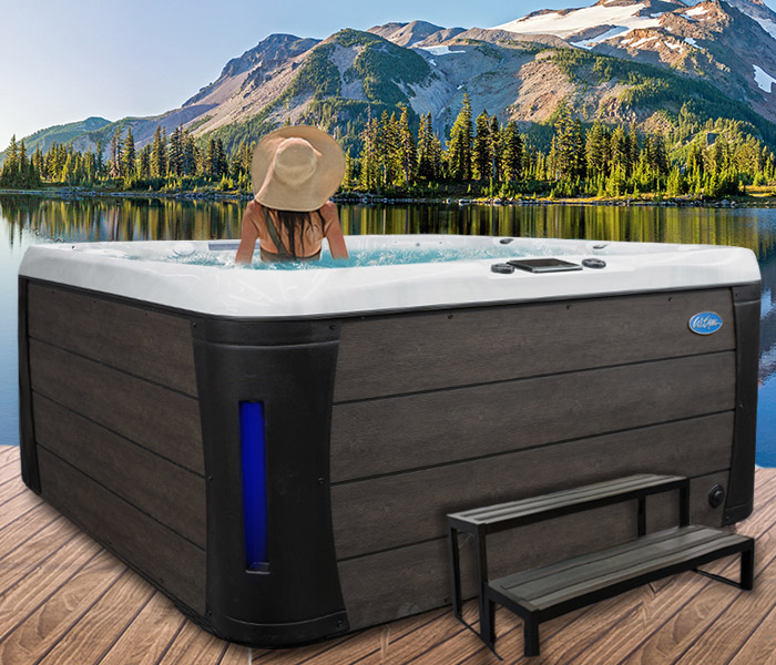 Calspas hot tub being used in a family setting - hot tubs spas for sale Plainfield